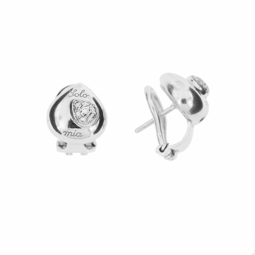 Boucles d'oreilles Chimento Solo Mia - Boucles d’oreilles en or blanc et diamants 58 Facettes 13985