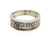 Bague 55 Bague en or blanc 18 carats sertie de diamants 58 Facettes 1430573CN