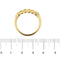 Bague 52 Bague rivière - Diamants 0,50 ct en or jaune 18 kt 58 Facettes 14330