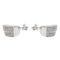 Boucles d'oreilles Boucles d’oreilles en or blanc 18 carats et diamants taille brillant 58 Facettes 1442757CN