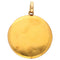 Pendentif Pendentif rond en or 14 k avec grenats et perles 58 Facettes BFC385526BB34B57A5D1C79A52B3ECBD