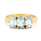 Bague 56.5 Bague trilogie aigue-marine en or 18 carats 58 Facettes D0565D0BBD6D405AA25B6D1F1193E289