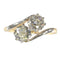 Bague 55 Bague « Toi et Moi » Belle Époque en or rouge 14K et diamants 58 Facettes 15181-0103