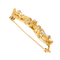 Broche Broche Fleur Or jaune, Or blanc Diamant 58 Facettes 1520142CN