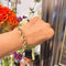 Bracelet Bracelet maillons grains de café en or 18 carats 58 Facettes EEAE730B94A74BBF92297C1163E8A77D