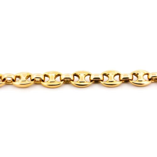 Bracelet Bracelet maillons grains de café en or 18 carats 58 Facettes EEAE730B94A74BBF92297C1163E8A77D