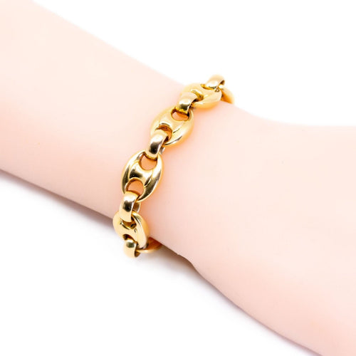 Bracelet Bracelet maillons grains de café en or 18 carats 58 Facettes EEAE730B94A74BBF92297C1163E8A77D