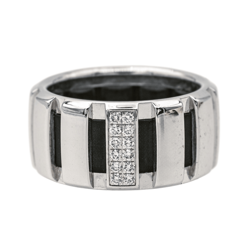 Bague 53 Chaumet Bague Class One Or blanc Diamant 58 Facettes 1528718CN