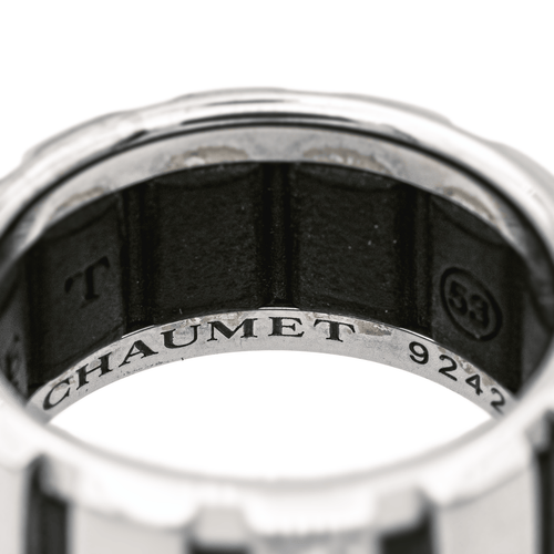 Bague 53 Chaumet Bague Class One Or blanc Diamant 58 Facettes 1528718CN