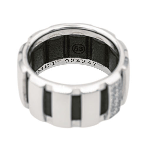 Bague 53 Chaumet Bague Class One Or blanc Diamant 58 Facettes 1528718CN
