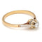 Bague 55.5 Bague solitaire en deux ors 18 carats avec diamant 58 Facettes 5F851E2A126B4D3DB31F7D2164BE1738