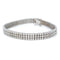 Bracelet Bracelet tennis 3 rangs en or blanc 18 k et diamants 58 Facettes 37FB18ED72D7485AA987B388195C049E