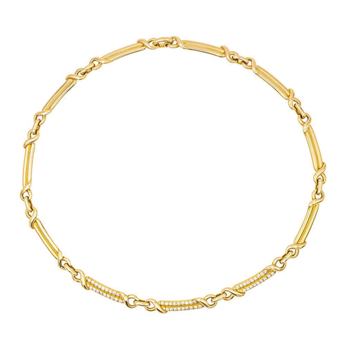 Collier Collier Or jaune Diamant 58 Facettes 1580005CN