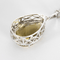 Collier Collier et pendentif en or gris 14K, quartz lemon et diamants 58 Facettes DV16843-3