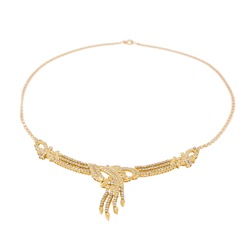 Collier Collier Or jaune Diamant 58 Facettes 1588524CN