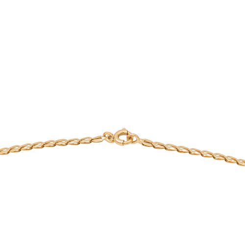 Collier Collier en or jaune 18 carats serti de diamants 58 Facettes 1588524CN