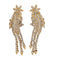 Boucles d'oreilles Boucles d'oreilles étoile filante en or jaune 14 carats et diamants 58 Facettes 1588527CN