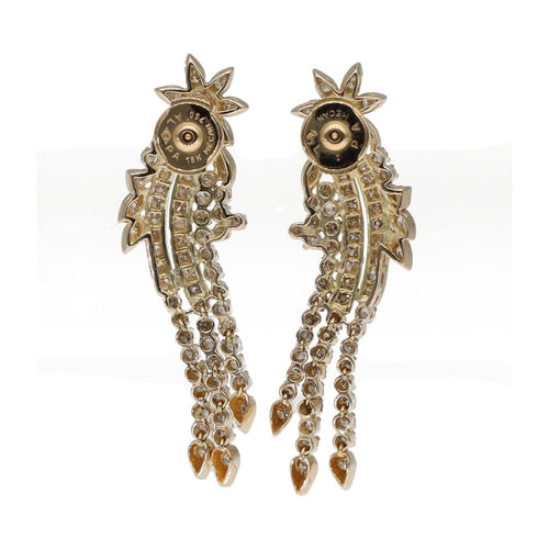 Boucles d'oreilles Boucles d'oreilles Or jaune Diamant 58 Facettes 1588527CN