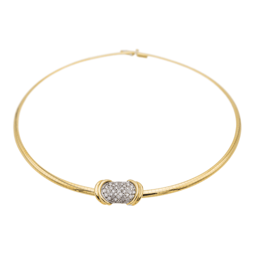 Collier Collier Maille oméga Or jaune Diamant 58 Facettes 1597906CN