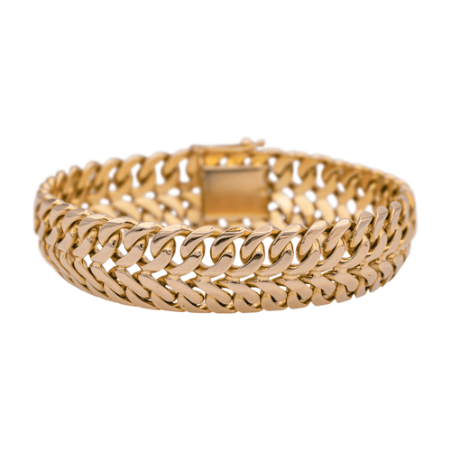 Bracelet Bracelet Maille gourmette Or rose 58 Facettes 1597942CN
