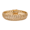 Bracelet Bracelet Maille gourmette Or rose 58 Facettes 1597942CN