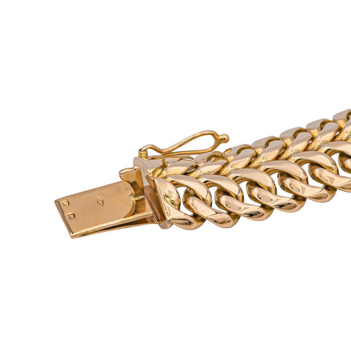 Bracelet Bracelet Maille gourmette Or rose 58 Facettes 1597942CN