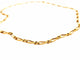 Collier Collier maille alternée en or jaune 18 carats 58 Facettes 1599630CN