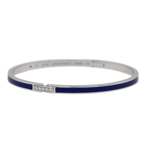 Bracelet Chaumet Liens Evidence - Bracelet jonc en or blanc et diamants 58 Facettes 1600576CN