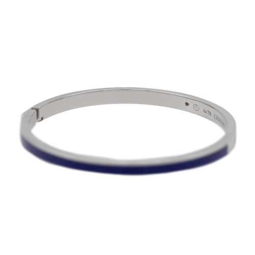 Bracelet Chaumet Liens Evidence - Bracelet jonc en or blanc et diamants 58 Facettes 1600576CN