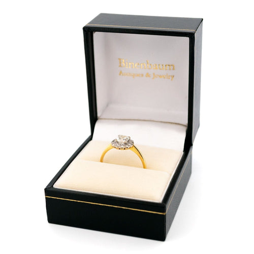 Bague 54 Bague grappes en or 18 carats bicolore avec diamants 58 Facettes DA0A78C4E3B04192AB8402DE9F5A958D