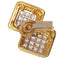 Boucles d'oreilles Boucheron - Boucles d’oreilles clips en or jaune 18K, platine et diamants 58 Facettes 16110-0082