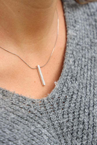 Collier Collier maille vénitienne en or blanc 18 carats 58 Facettes 1613491CN