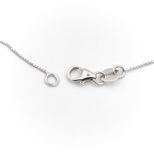 Collier Collier Maille venitienne Or blanc 58 Facettes 1613491CN