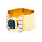 Bague 60 Bague en or jaune 18 carats avec saphir et diamants 58 Facettes D50E95EF82E04E438AFB11433201E0E8