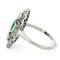 Bague 52 Bague marquise en platine avec diamants et émeraude 58 Facettes 6CD3767A46234677B32C1E78852E3D8D