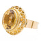 Bague 59 Bague Vintage Or jaune Citrine 58 Facettes 1628827CN
