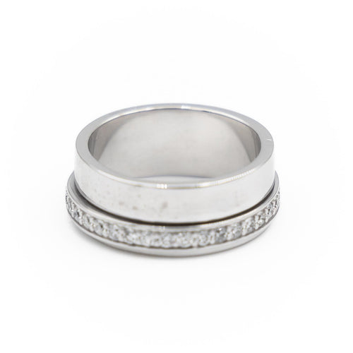 Bague 51 Piaget Bague Possession Or blanc Diamant 58 Facettes 1630236CN