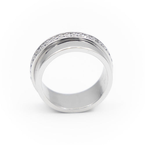 Bague 51 Piaget Bague Possession Or blanc Diamant 58 Facettes 1630236CN
