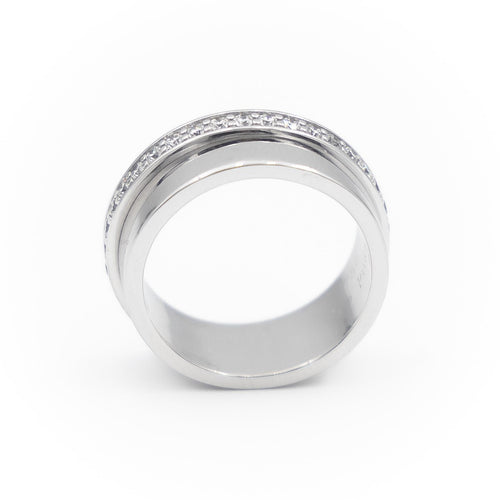 Bague 51 Piaget Possession - Bague en or blanc sertie de diamants 58 Facettes 1630236CN
