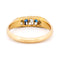 Bague 54 Bague rangée de diamants et saphirs en or 18 carats 58 Facettes C826BF7204404654B34E96292418CE6D