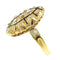 Bague 51 Bague rococo en or jaune 18K et diamants (vers 1750) 58 Facettes 16340-0042