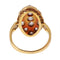 Bague 51 Bague rococo en or jaune 18K et diamants (vers 1750) 58 Facettes 16340-0042