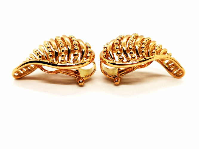 Boucles d'oreilles Boucles d'oreilles Clips Or jaune 58 Facettes 1639555CN