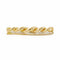 Broche Broche maille gourmette en or jaune 18 carats 58 Facettes 1641193CN
