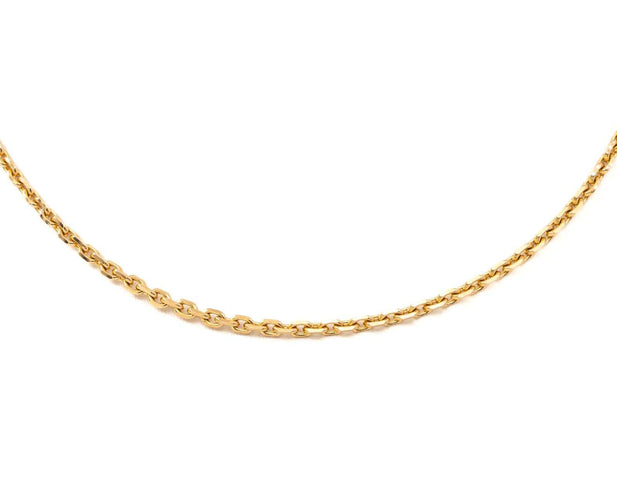 Collier Collier Maille forçat Or jaune 58 Facettes 1641200CN