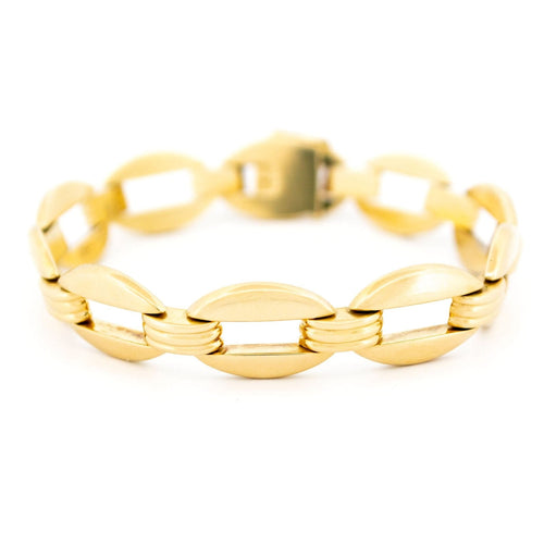 Bracelet Bracelet en or 14 carats rétro 58 Facettes 096F45D64F7B4616BFA8164443E7E9FB