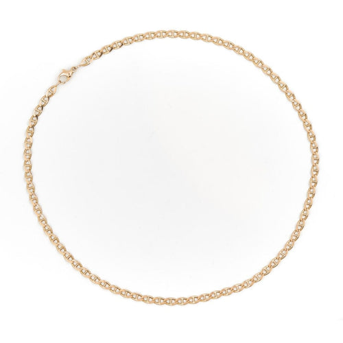 Collier Collier maille marine en or jaune 18 carats 58 Facettes 1641588CN