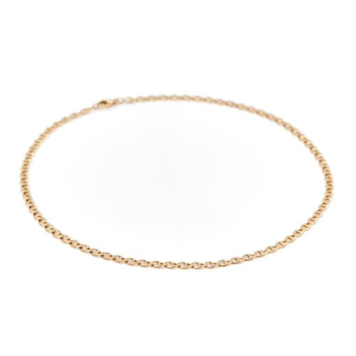 Collier Collier maille marine en or jaune 18 carats 58 Facettes 1641588CN