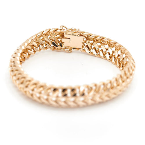 Bracelet Bracelet maille sorcière en or jaune 18 carats 58 Facettes 1641630CN