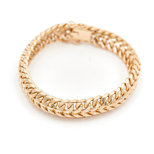Bracelet Bracelet maille sorcière en or jaune 18 carats 58 Facettes 1641630CN